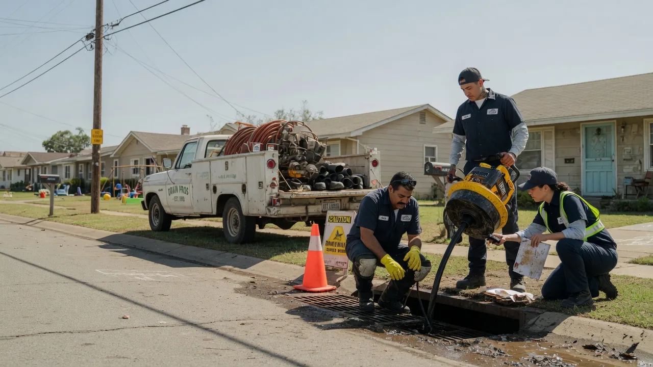 Drain Cleaning in Anderson, TX near me